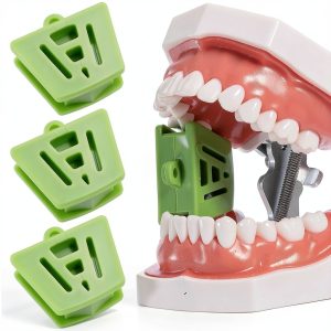 VASTMED Silicone Dental Bite Blocks 3-Pack Latex-Free Mouth Props-0