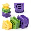 JEVOLVE Dental Bite Blocks Silicone Mouth Props Pack of 9 Latex Free-3