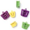 SHUATI Dental Bite Blocks 6-Pack Silicone Mouth Prop Set 3 Colors-2