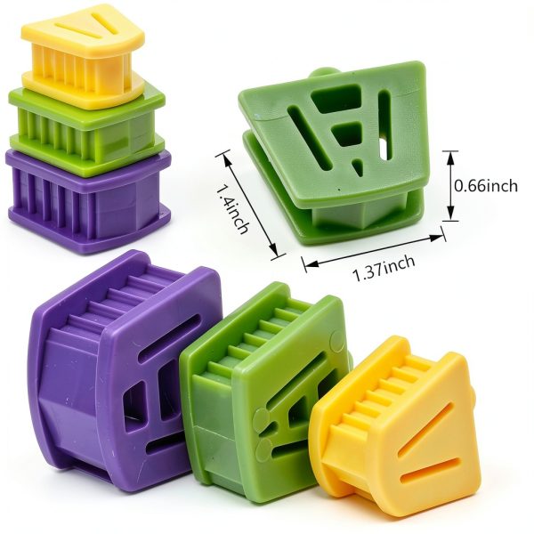 VASTMED Silicone Dental Bite Blocks 3-Pack Latex-Free Mouth Props-4