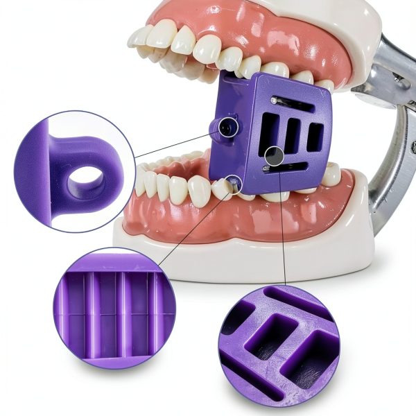 JEVOLVE Dental Bite Blocks Silicone Mouth Props Large Size Pack of 3-1