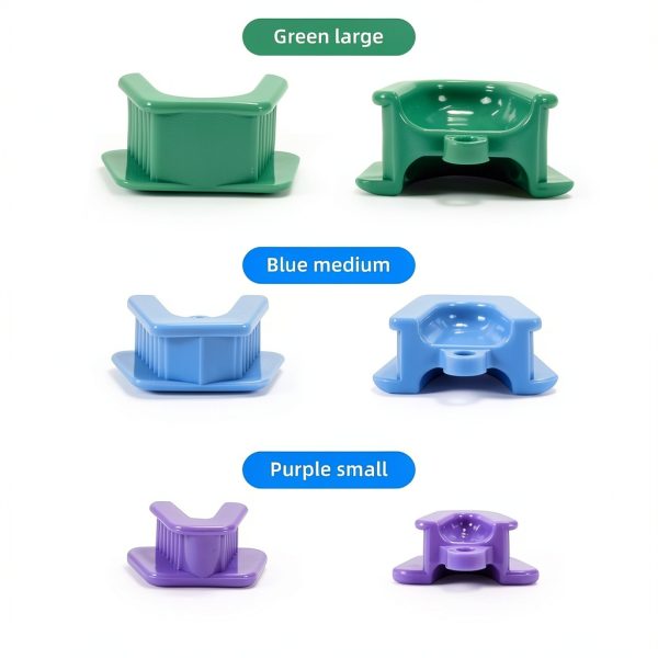 Dental Bite Block Annhua Rubber Mouth Prop 3 Sizes Reusable-5