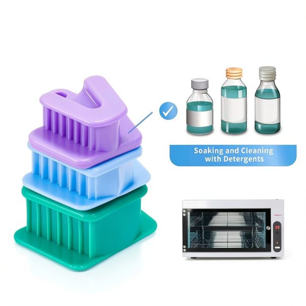 Dental Bite Block Annhua Rubber Mouth Prop 3 Sizes Reusable-4