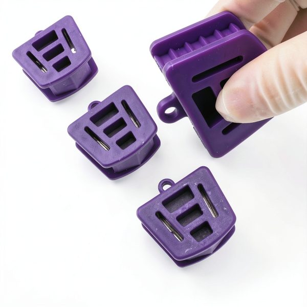 JEVOLVE Dental Bite Blocks Silicone Mouth Props Pack of 9 Latex Free-2