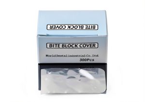 WorldDental Dental Bite Block Compact 3.5x2.2 Polyurethane Plate-0