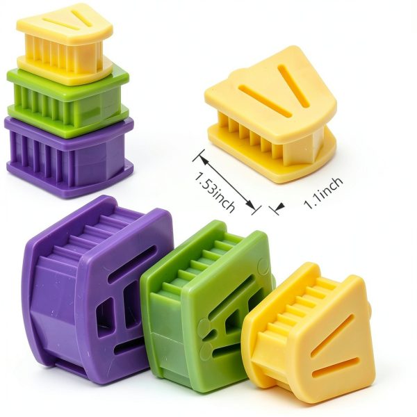 VASTMED Bite Blocks Silicone Props Pack of 3 Sizes Small Medium Large-3