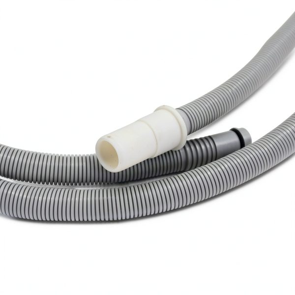 BOSCH Dishwasher Drain Hose 668114 Grey Plastic Replacement Hose-1