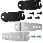 8212560 & 8269145 Dishwasher Side Mounting Bracket Kit with Screws 2025 Upgrade - Fit for Whirlpool Kenmore Kitchen-Aid Dishwasher DU1010XTXQ5 KDTM404ESS3 GU2275XTWB0 - Replaces 1201084 830941-0