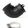 WD24X33918 Dishwasher Circulation Pump To Sump Elbow Hose With Clamps Fits For GE Dishwashers-2