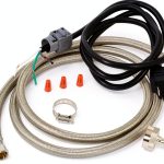Eastman Quick-Connect Dishwasher Installation Kit, 6 Foot Supply Line, 3/8 Inch Compression x 3/4 Inch FHT, 3-Prong Straight Power Cord, Braided Stainless Steel Dishwasher Connectors, 41140-0