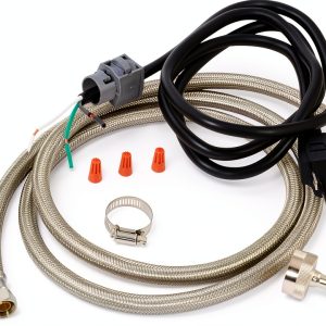 Eastman Quick-Connect Dishwasher Installation Kit, 6 Foot Supply Line, 3/8 Inch Compression x 3/4 Inch FHT, 3-Prong Straight Power Cord, Braided Stainless Steel Dishwasher Connectors, 41140-0
