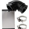 WD24X33918 Dishwasher Circulation Pump To Sump Elbow Hose With Clamps Fits For GE Dishwashers-1